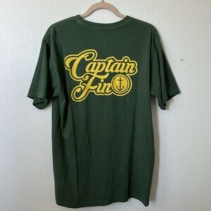 Captain Fin Forest Green T-Shirt